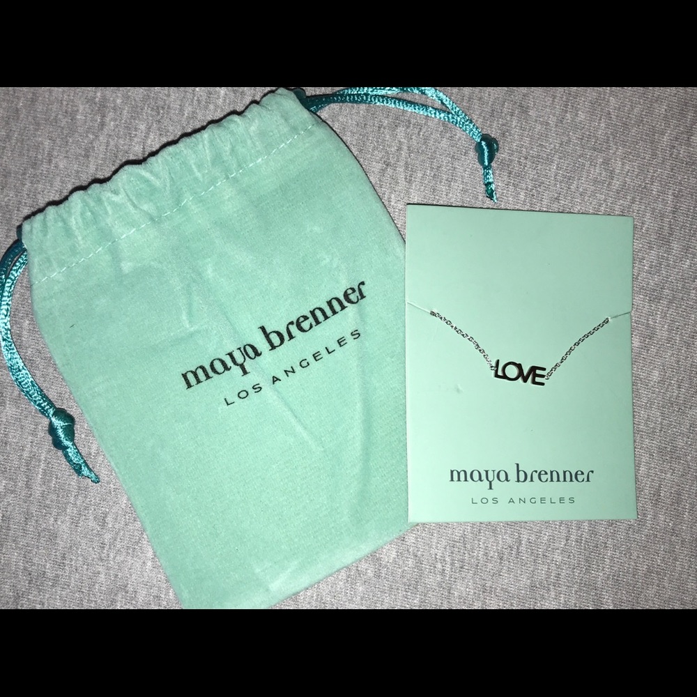 Maya Brenner Designs Silver LOVE Bracelet